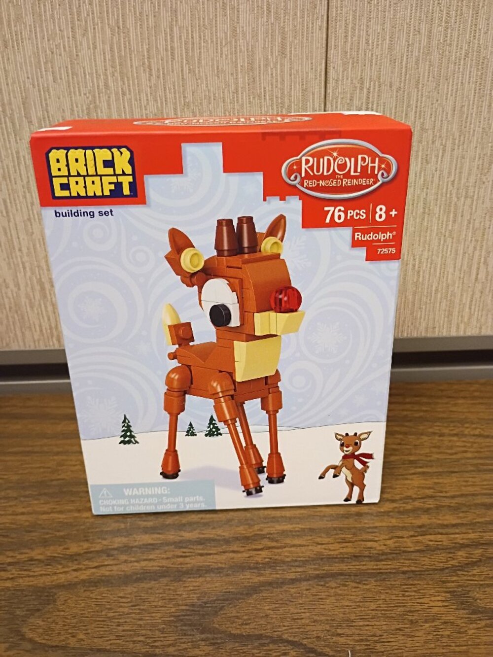 Brick Craft Rudolph the Red-Nosed Reindeer Building Set